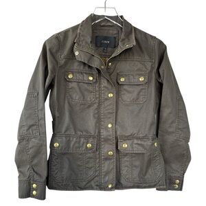 J. Crew Women’s Army Green Utility Jacket Size XS